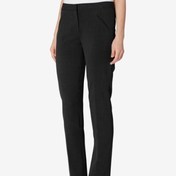 Tahari by‎ Arthur S. Levine Women's Bi Stretch Alyssa Pants Size 12 Navy Work - Picture 1 of 9
